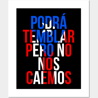 Podra Temblar Pero No Nos Caemos - Puerto Rico Strong Posters and Art